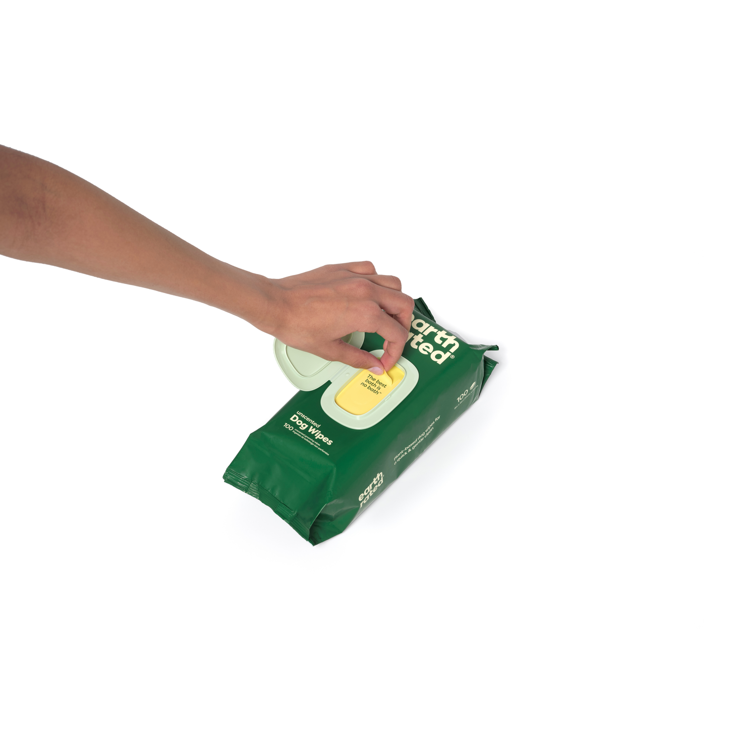 Earth Rated 100 Dog Wipes - Unscented
