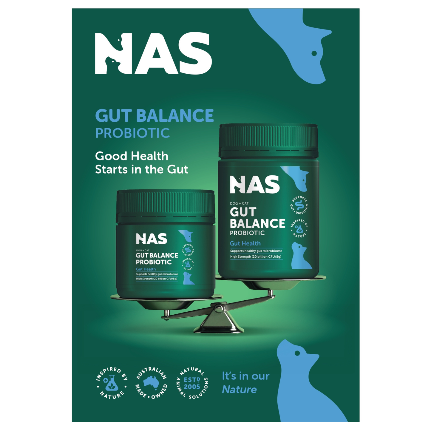Gut Balance ProBiotic 80g – Natural