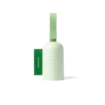 Earth Rated Leash Dispenser with 15 bags - Unscented