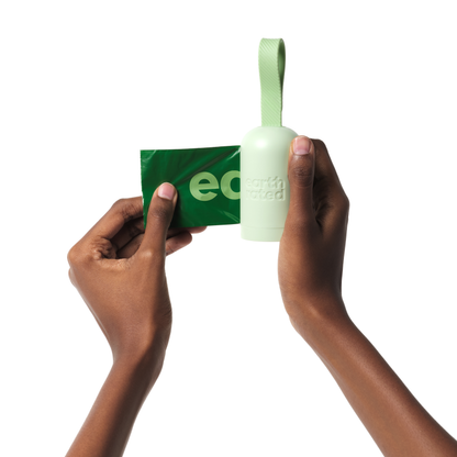 Earth Rated Leash Dispenser with 15 bags - Unscented