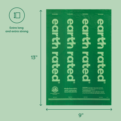 Earth Rated Bags - Unscented (315) - 21 Rolls