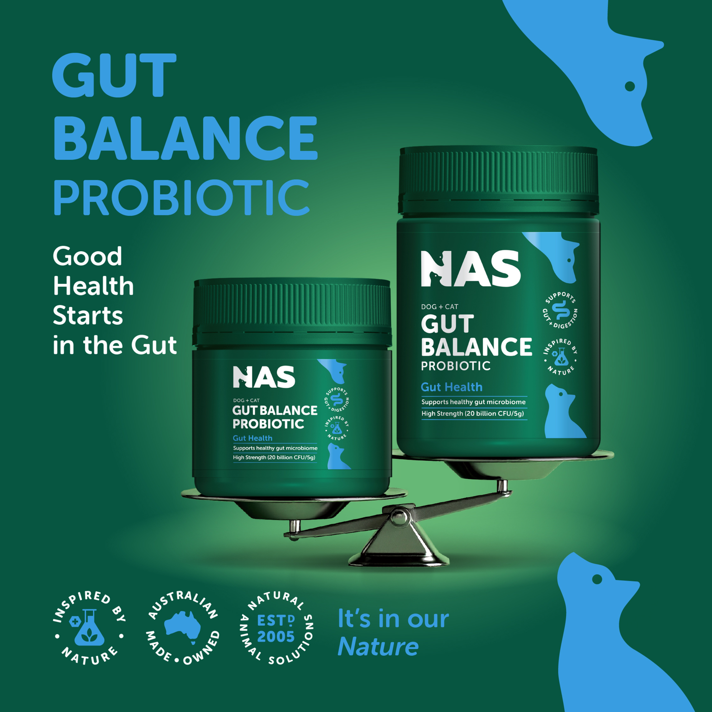 Gut Balance ProBiotic 80g – Natural