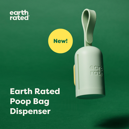 Earth Rated Leash Dispenser with 15 bags - Unscented