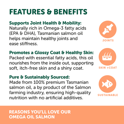 Omega Oil - Salmon 500ml NEW*